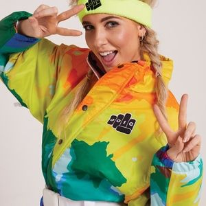 NWT UNISEX Tie - Dye Ski Suit